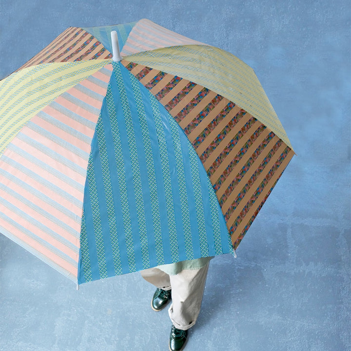 (DC) MT Deco Washi Tape Polygon Gradation Deep — roll side