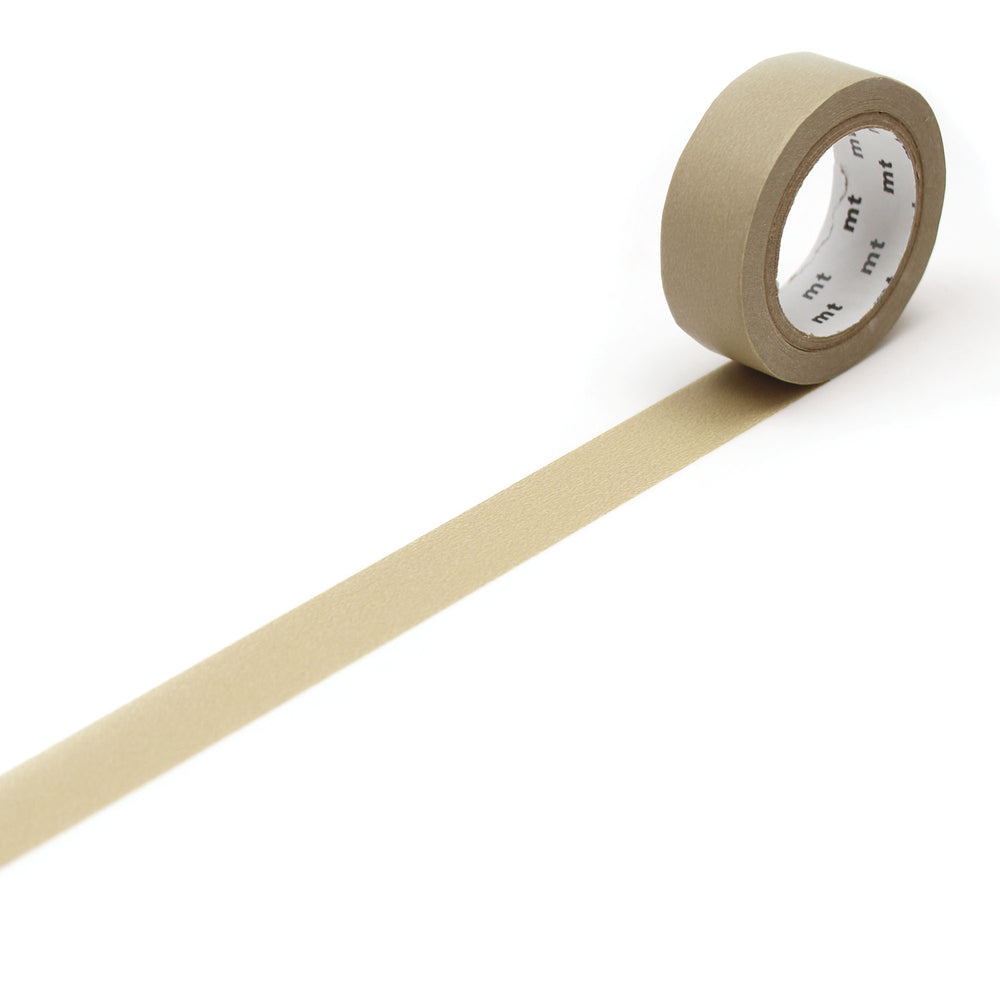 MT Basic Washi Tape - Beige 7m — pattern detail