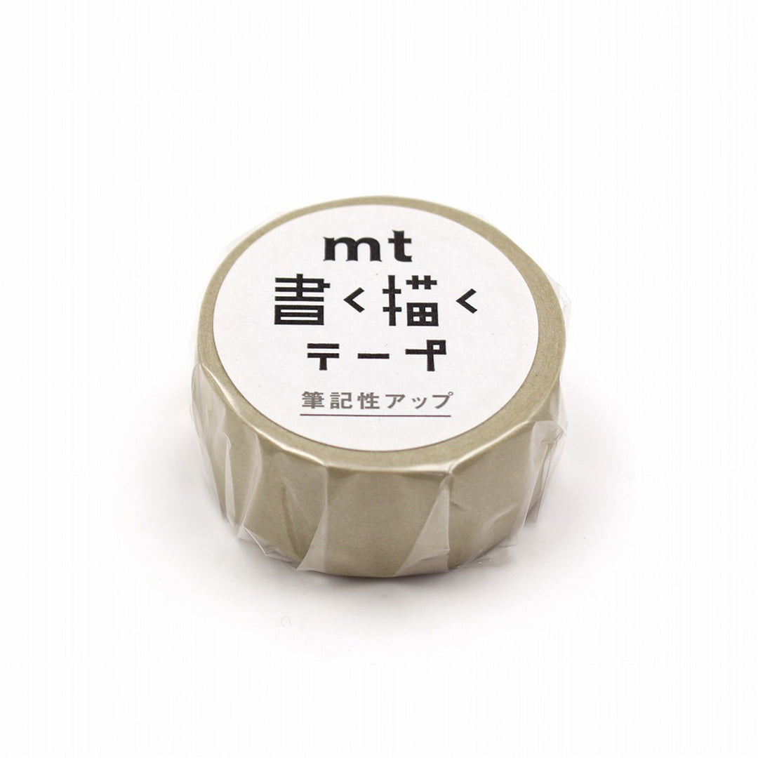 MT KakuKaku Write And Draw Washi Tape - Dull Yellow