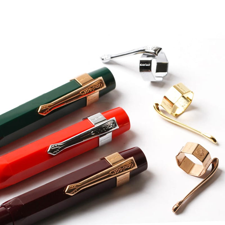 Kaweco Sport Nostalgic Octagonal Pen Clip — front view