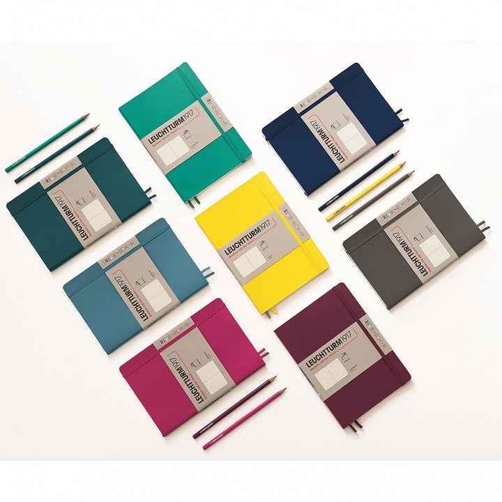 Leuchtturm1917 A5 Medium Softcover Notebook - Dotted / Navy — back cover