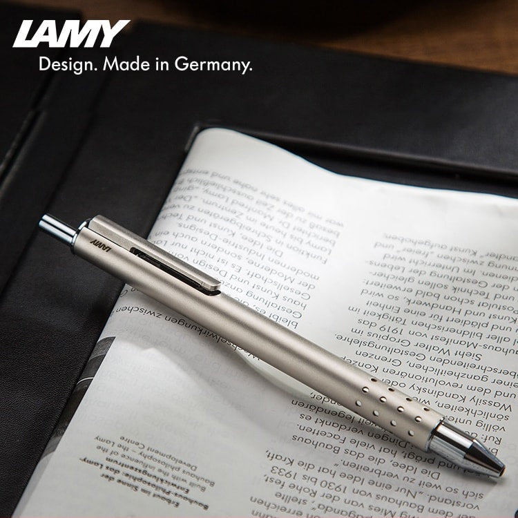 Lamy Swift Rollerball Pen Palladium [Pre-Order] — writing at an angle