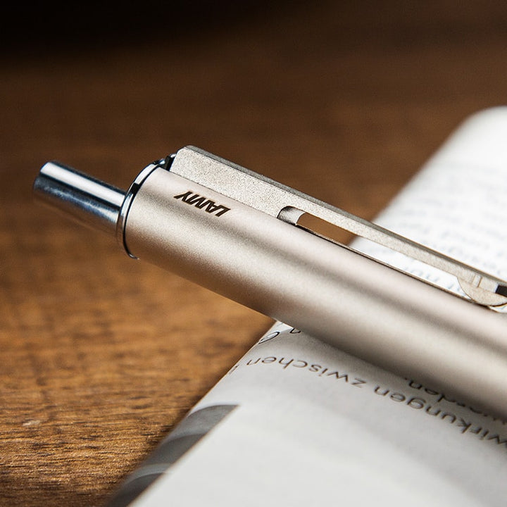Lamy Swift Rollerball Pen Palladium [Pre-Order] — barrel detail