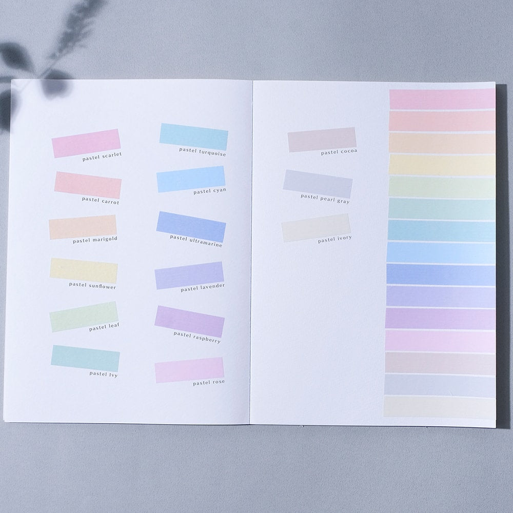 MT Basic Washi Tape Pastel Raspberry 7m — applied on surface