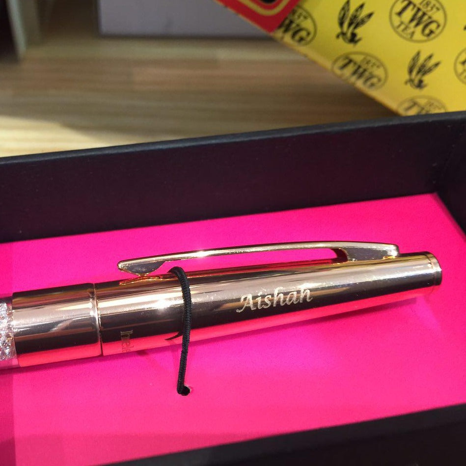 Pen Engraving (Customisation) Service — angle view
