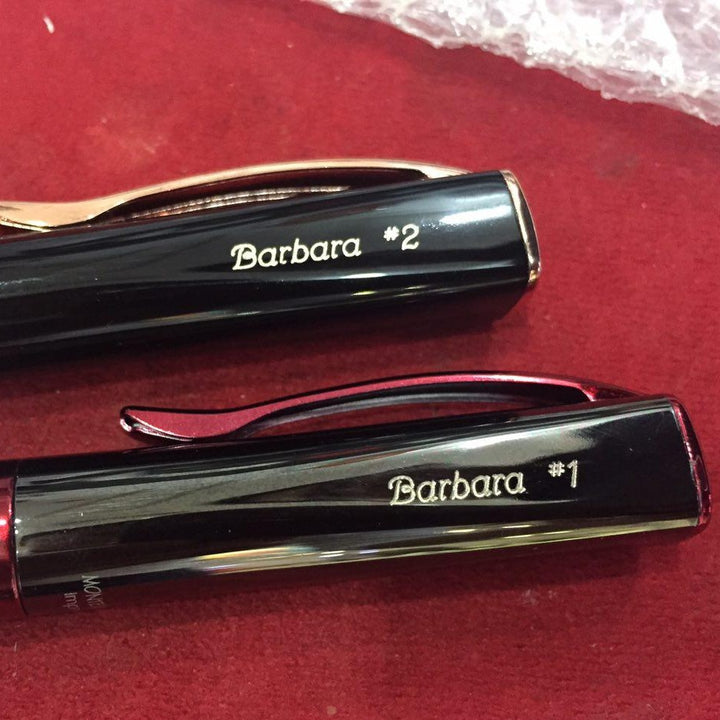 Pen Engraving (Customisation) Service — close-up