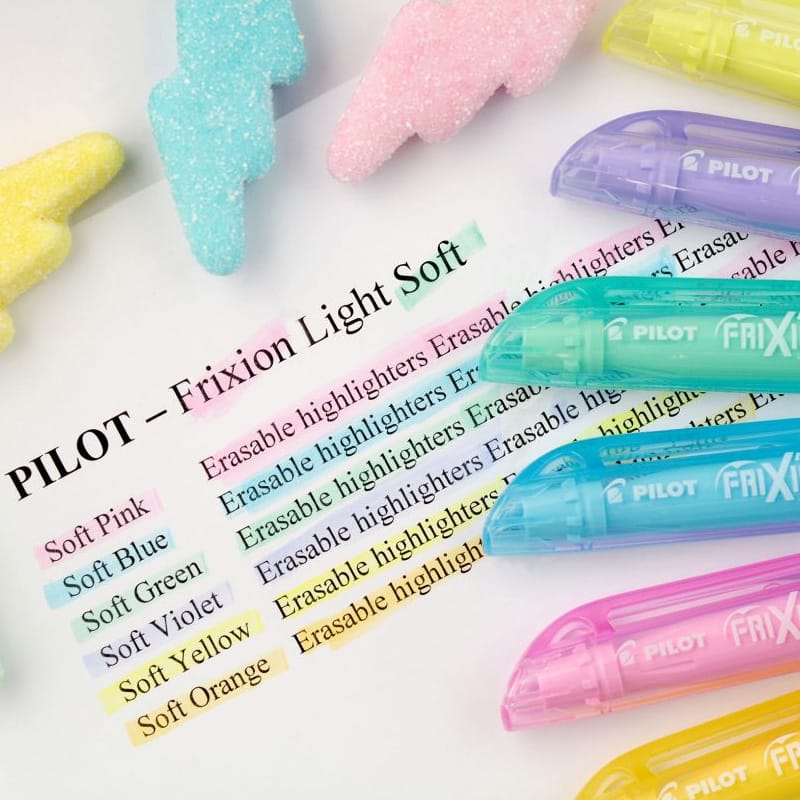 Pilot FriXion Light Erasable Highlighter — front view