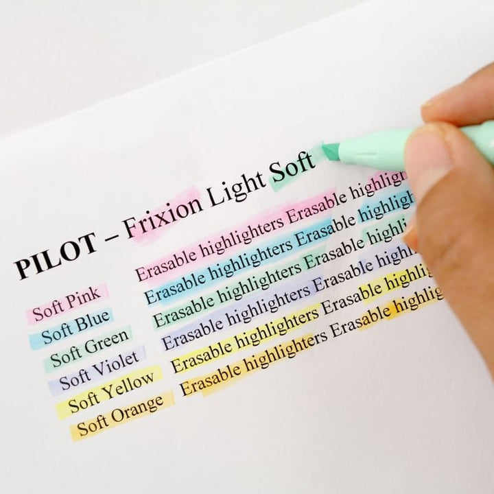 Pilot FriXion Light Erasable Highlighter — side view