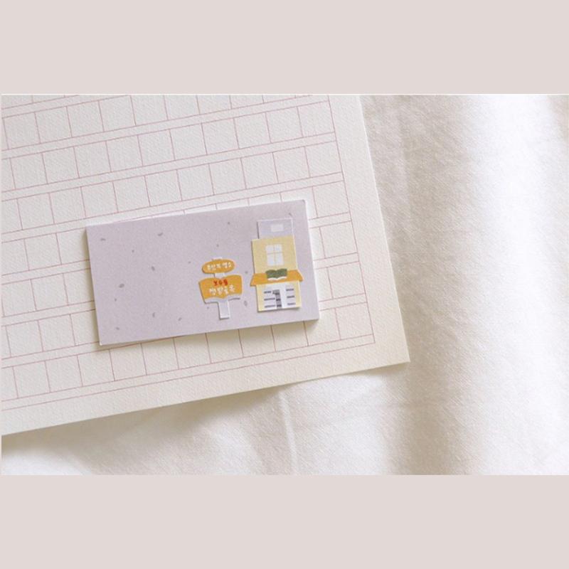 Suatelie Daily Deco Stickers - Travel In Busan — in use