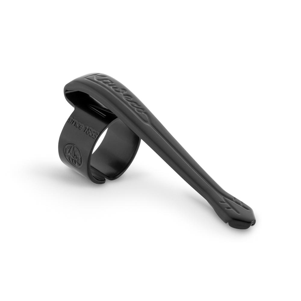 Kaweco Clip Nostalgic Black For Kaweco Liliput with Cap — front view