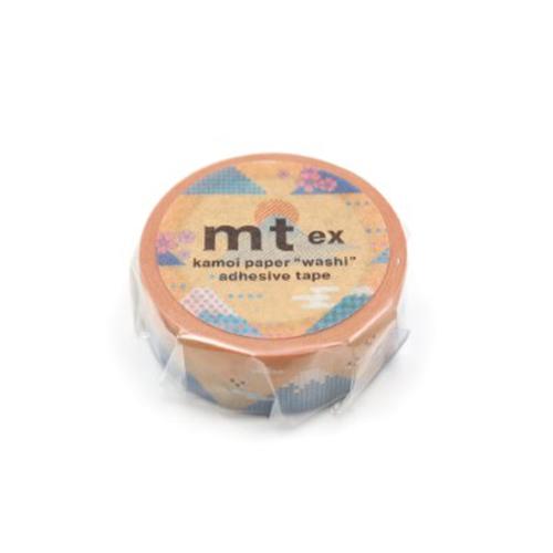MT EX Washi Tape - Mt. Fuji — applied on surface