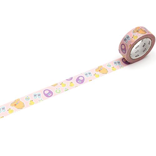 MT EX Washi Tape - Baby Goods — pattern detail
