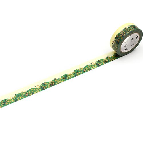 MT EX Washi Tape Fragrant Olive — roll front