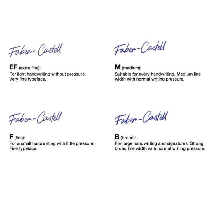 Faber-Castell Hexo Silver Matt Fountain Pen — flat lay