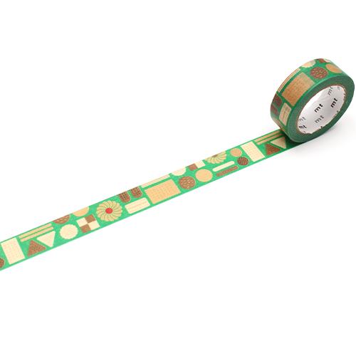 MT EX Washi Tape Geometry Cookie — pattern detail