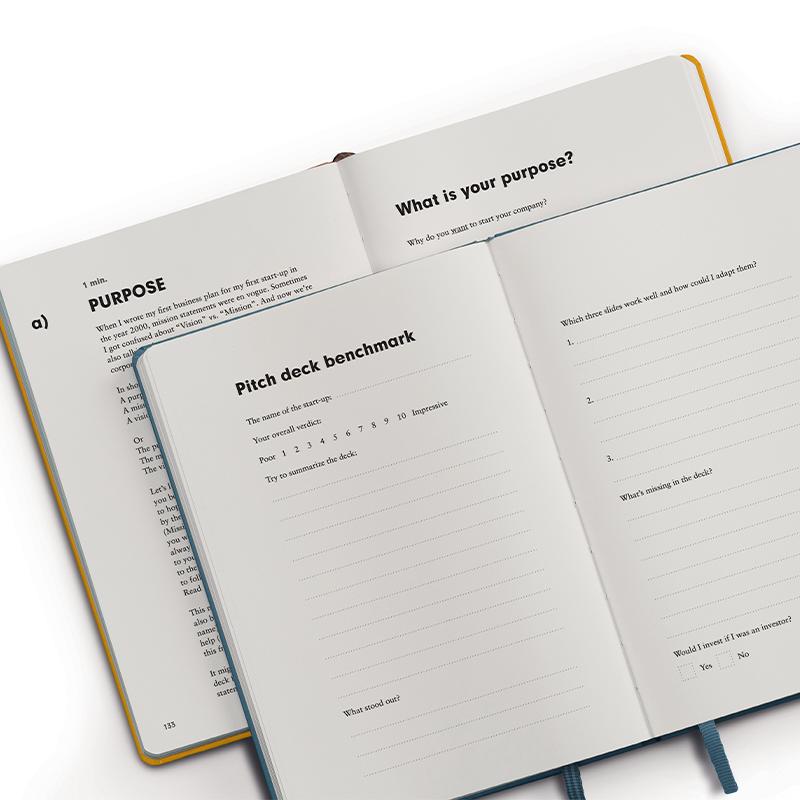 Leuchtturm1917 Start-up A5 Medium Journal Hardcover Notebook - Stone Blue — ruling detail