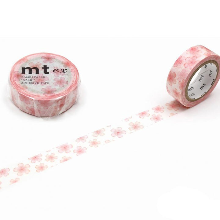 MT EX Washi Tape - Sakura — roll front