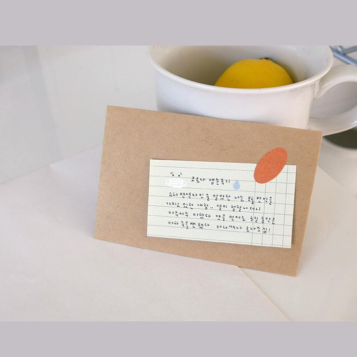 Suatelier Mini Series Sticker - Deco.11 (health) — close-up