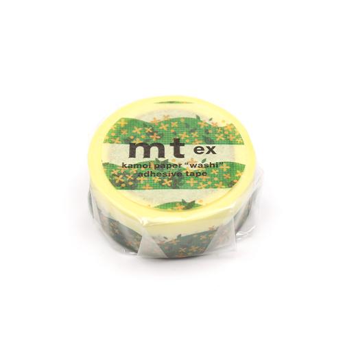MT EX Washi Tape Fragrant Olive — pattern detail
