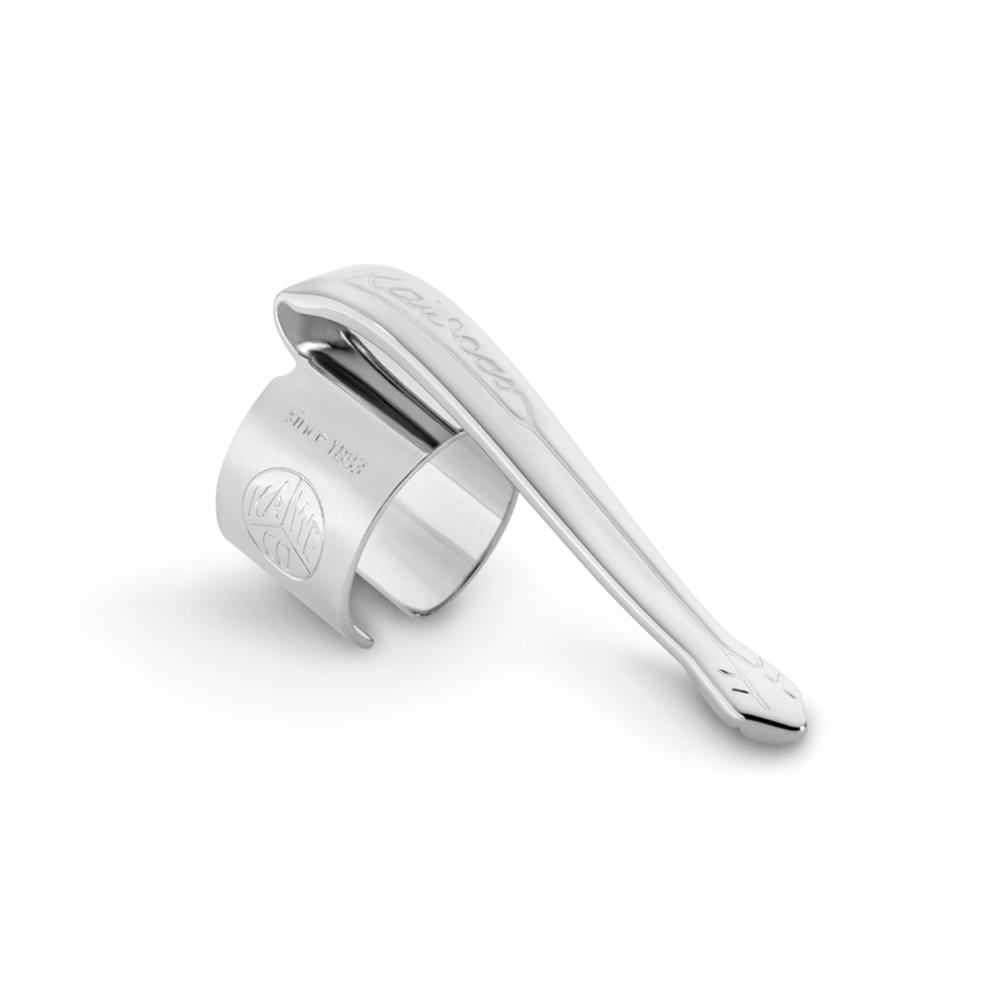 Kaweco Clip Nostalgic Silver For Kaweco Supra — front view