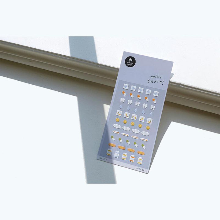 Suatelier Mini Series Sticker - Deco.11 (health) — with packaging