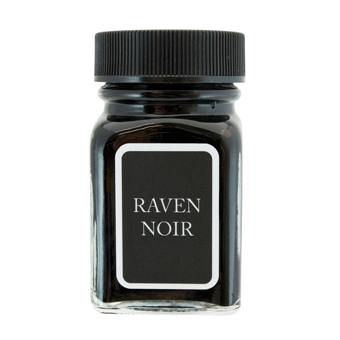 Monteverde 30ml Ink Bottle Raven-Noir — bottle front