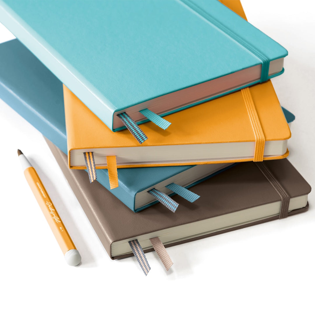 Leuchtturm1917 A5 Medium Hardcover Notebook - Plain / Rising Sun — back cover