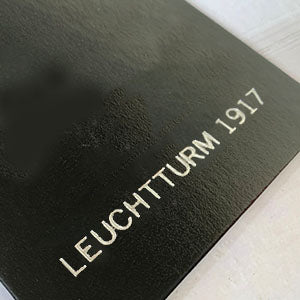 Leuchtturm1917 Notebook Embossing — with packaging