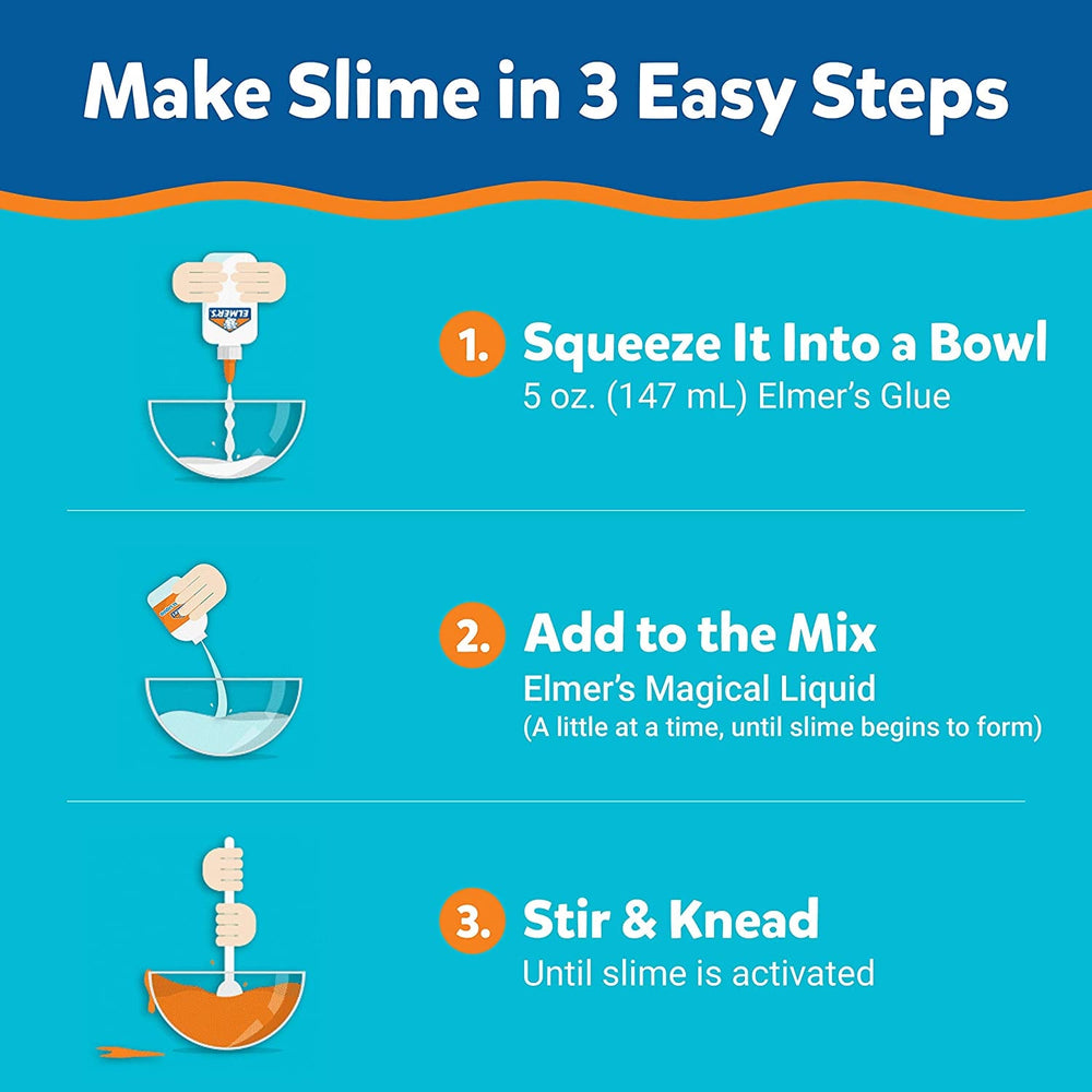 Elmer's Everyday Slime Starter Kit — side view