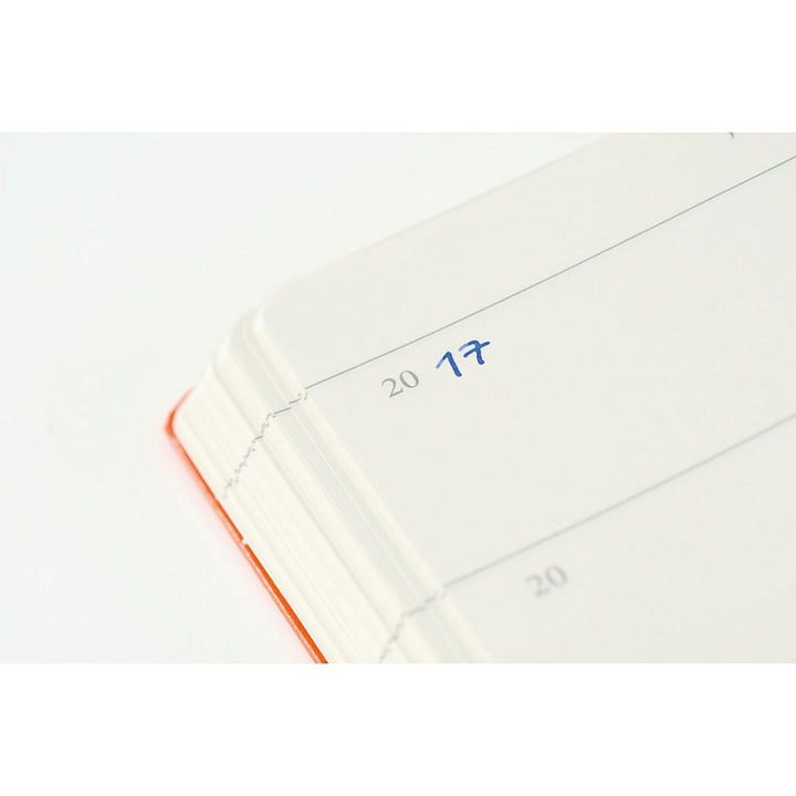 Leuchtturm1917 Some Lines A Day A5 Medium Hardcover Notebook - Black — size comparison