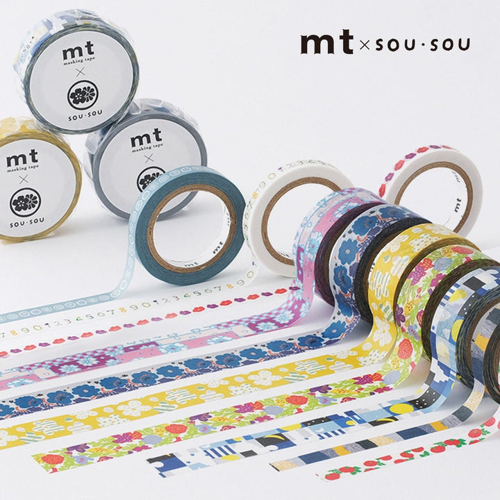 MT x SOU・SOU Washi Tape Passion — with packaging