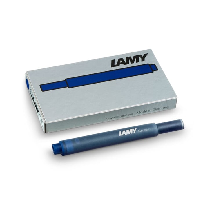 Lamy T10 Ink Cartridges (Pack of 5) — cap detail