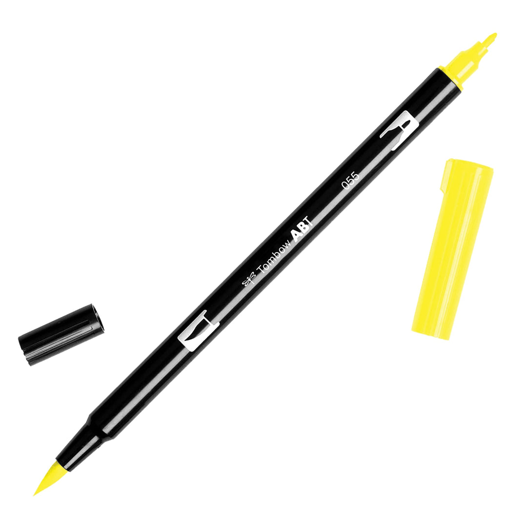 Tombow Dual Brush Pen ABT — flat lay