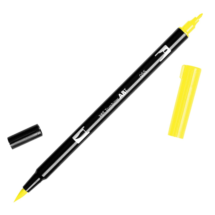 Tombow Dual Brush Pen ABT — flat lay