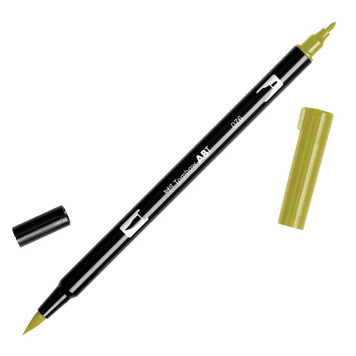 Tombow Dual Brush Pen ABT — flat lay