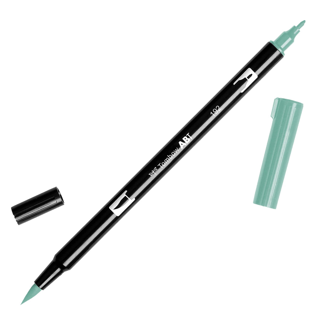 Tombow Dual Brush Pen ABT — flat lay