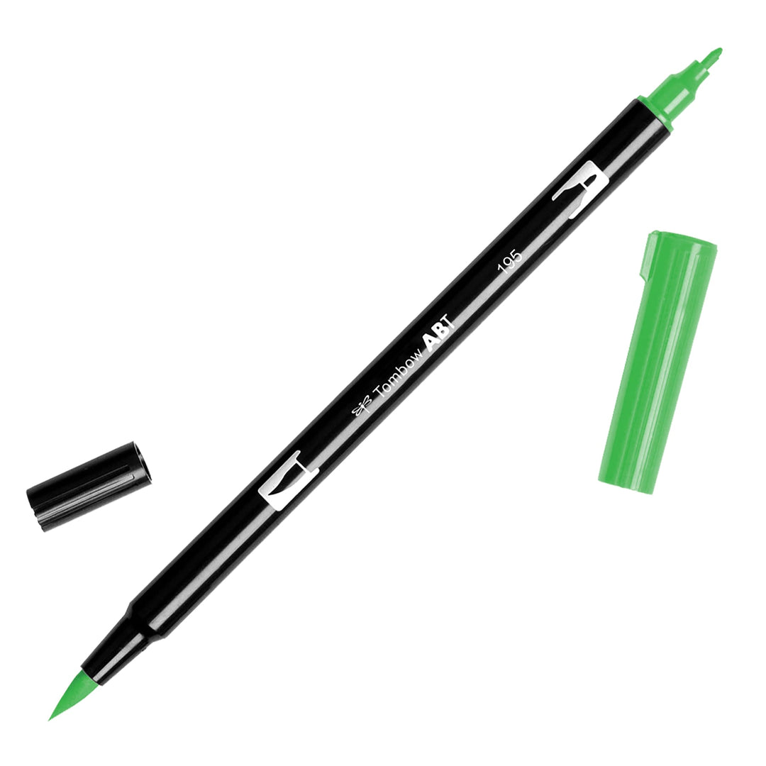 Tombow Dual Brush Pen ABT — flat lay