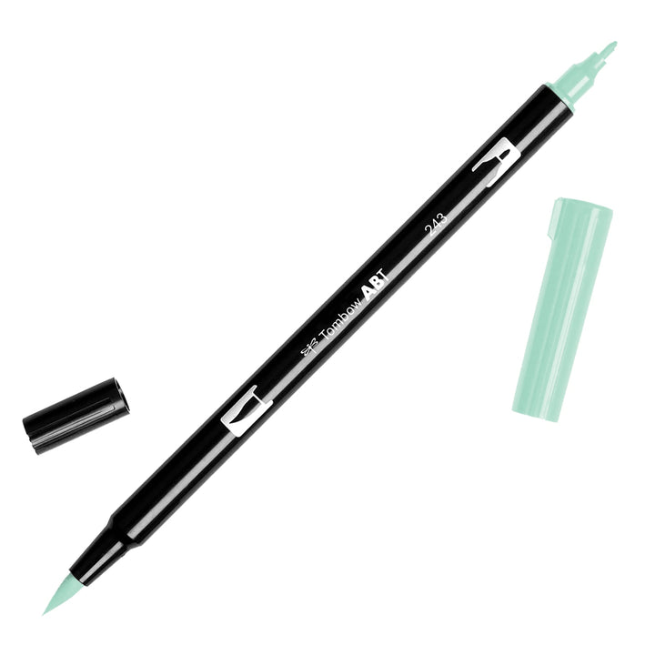 Tombow Dual Brush Pen ABT — flat lay