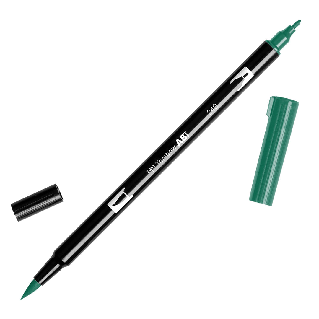 Tombow Dual Brush Pen ABT — flat lay