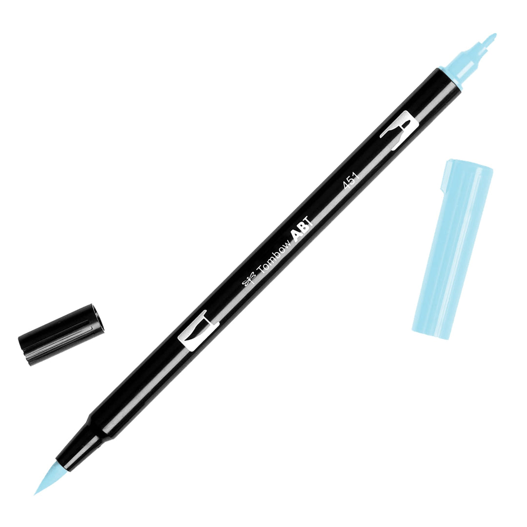 Tombow Dual Brush Pen ABT — flat lay