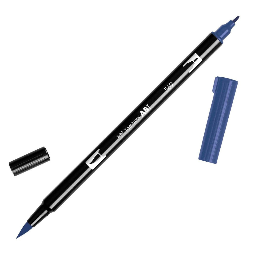 Tombow Dual Brush Pen ABT — flat lay