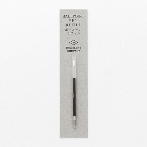 TRAVELER'S COMPANY Brass Ballpoint Pen Refill — capped