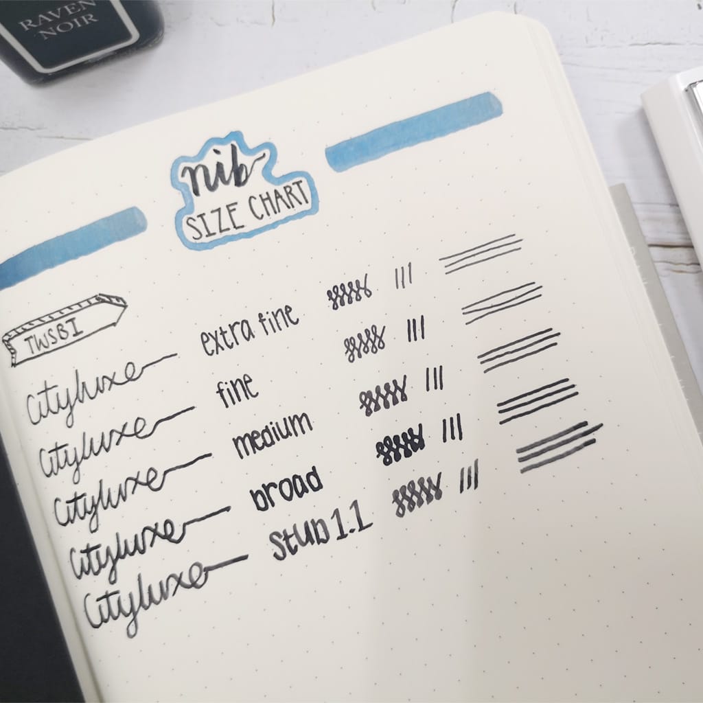 TWSBI ECO-T Fountain Pen Mint Blue — flat lay