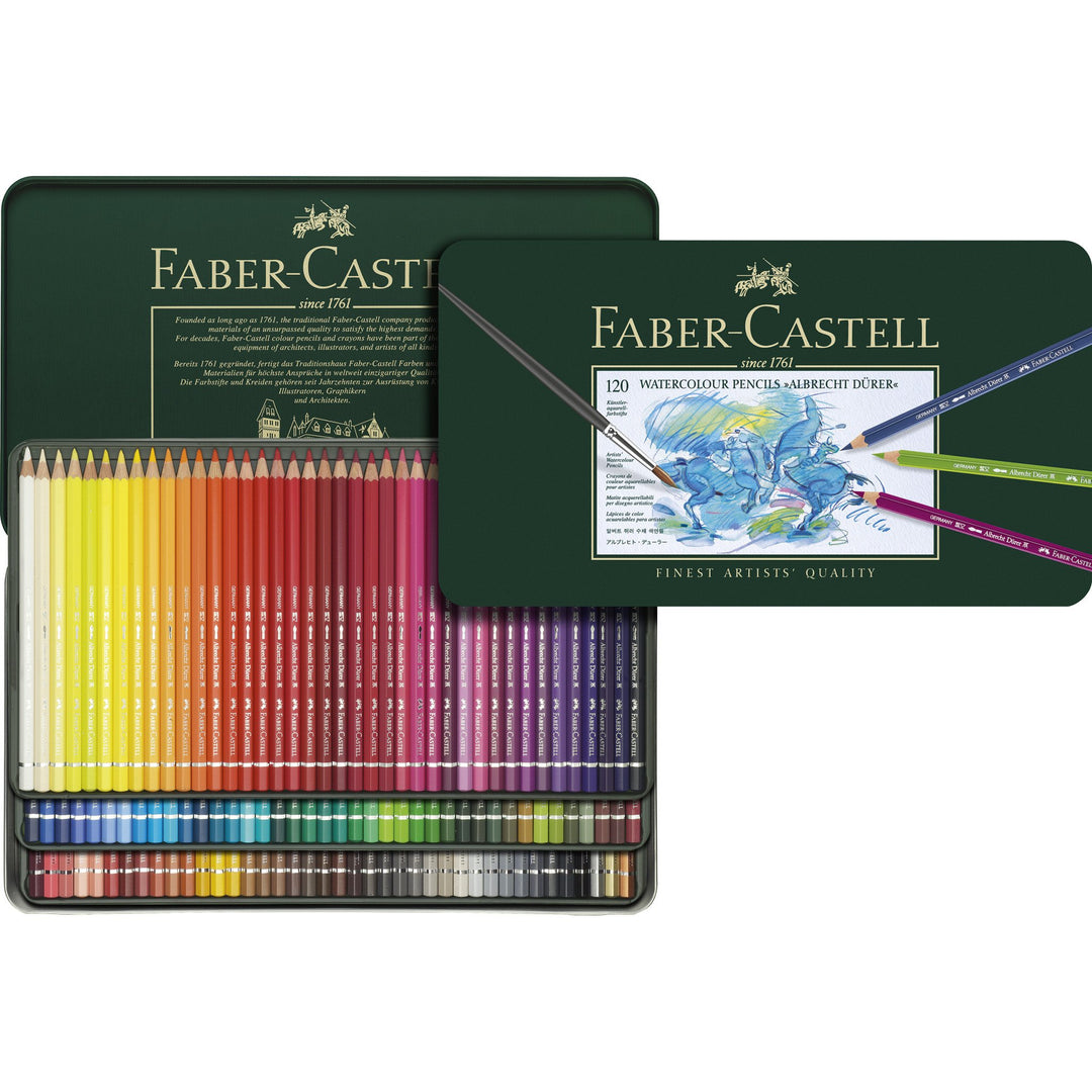 Faber-Castell Polychromos Artist Watercolour Pencil Set of 120 — detail view