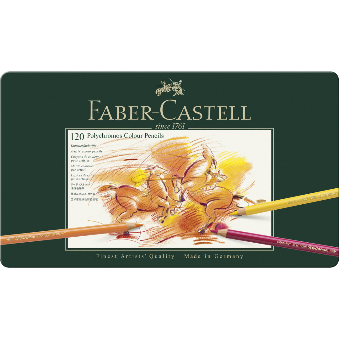 Faber-Castell Polychromos Artist Colour Pencil Set of 120 — capped