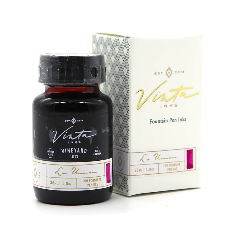 Vinta Inks 30ml Ink Bottle Vineyard (La Union 1971) — cap detail