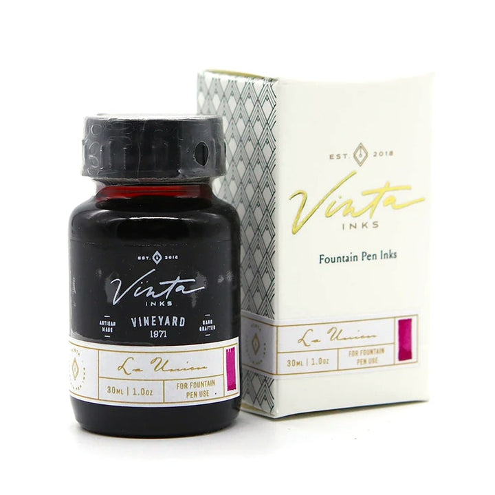 Vinta Inks 30ml Ink Bottle Vineyard (La Union 1971) — cap detail