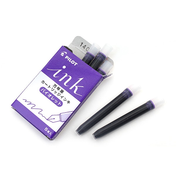 Pilot Ink Cartridge — cap detail
