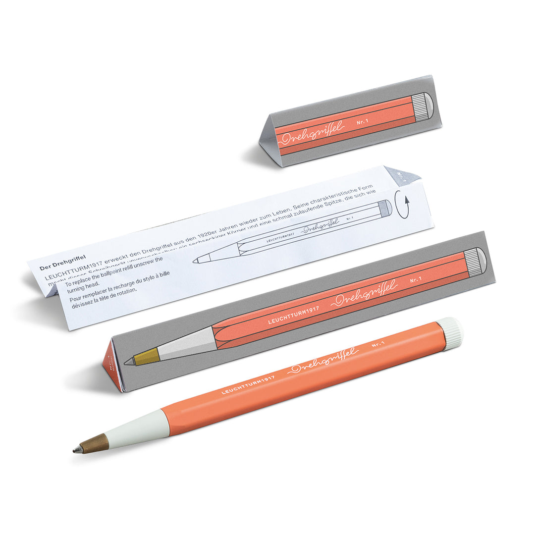 Leuchtturm1917 Drehgriffel Nr. 1 Ballpoint Pen - Lemon — flat lay