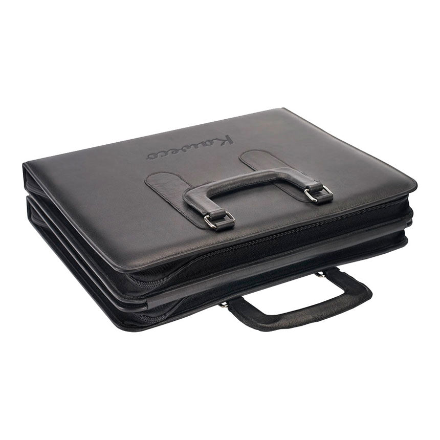 Kaweco Presentation Folder Genuine Leather Xxl (For 104 Pens + Accessories) — front view